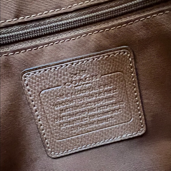 Coach Brown Tote - Picture 4 of 6